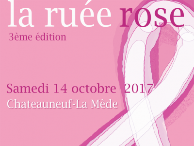 La ruée rose : 3ème édition le samedi 4 octobre à Chateauneuf – La mède